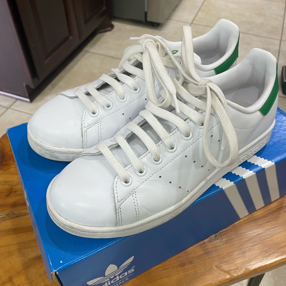 adidas Women's Stan Smith Sneaker White Size 8 M